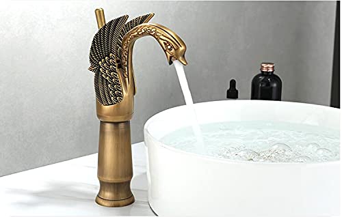 Mélangeur grue pour évier avec cartouche céramique et réglage eau chaude froide