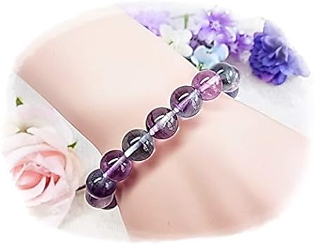 Amazon | [LARIMARMJ] フローライト 透明感 神秘的 バイカラー 10