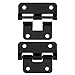 Reliable Hardware Company RH-1225BK-2-A Black Take-Apart/Lift Off Hinge - Set of 2
