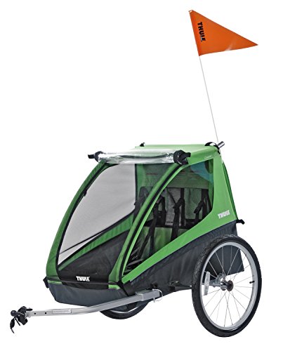 Thule Cadence Child Bicycle Trailer (1-2 Children), Green, One Size