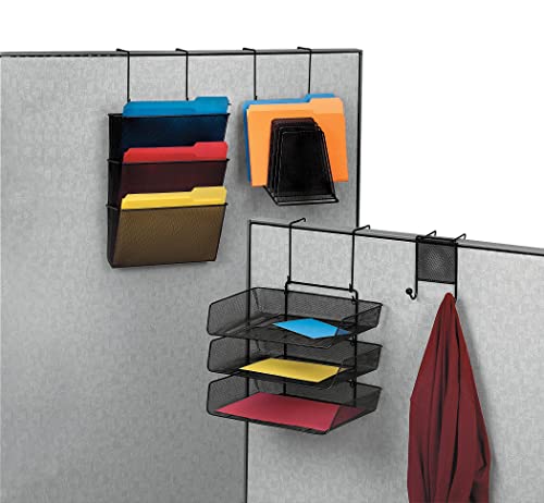 Fellowes Six Compartment Mesh Step File Sorter #TOP12
