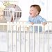 Aolso Bettumrandung Babybett, 2 Stück Nestchen für Kinderbetten Kantenschutz Baby Babybett, Atmungsaktive Polsterung, Rausfallschutz für Babybett,Abnehmbar -340cmx30cm + 160cmx30cm(Elefanten)