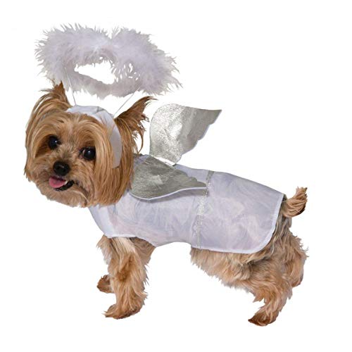 Forum Novelties Angel Dog Costume, White #TOP11
