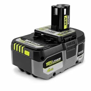 TTI Ryobi PBP004 ONE+ High Performance 18 Volts Lithium-Ion 4.0 Ah Battery — photo 2 of 6