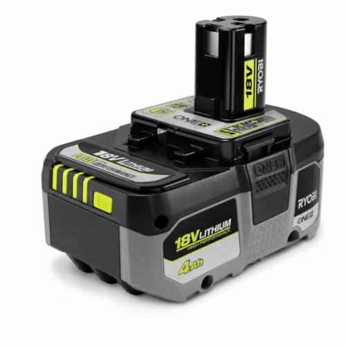 Image of TTI Ryobi PBP004 ONE+ High Performance 18 Volts Lithium-Ion 4.0 Ah Battery