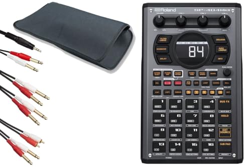 Roland ���[�����h/SP-404MKII [�P�[�u��3��Z�b�g�I] LINEAR WAVE SAMPLER �r�[�g���C�L���O�E�}�V�� (�X���[�u�o�b�O�t���I)