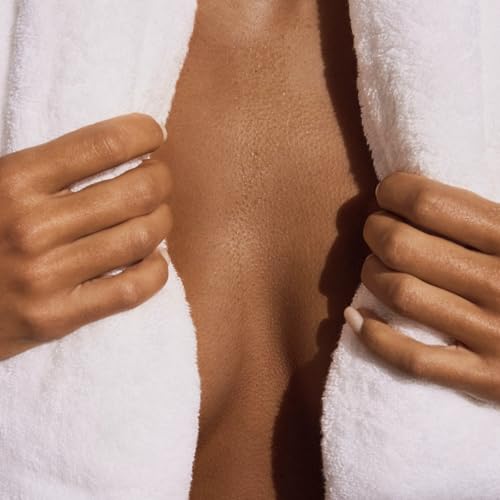 Resore Body Towel - 56" x 30" 700GSM Luxury Bath Shower Towel Skin Rejuvenating, Odor Preventing, Highly Absorbent, Aegean Turkish Cotton Botanical Lyocell Blend, Super Plush Bathroom Wash Cloth White by Resore - Image 5