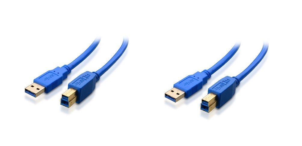 2 Pack Technotech SuperSpeed USB 3.0 A-Male to B-Male for ALL BRAND Printers,Scanners,Cameras, External Hard Drives(HP/Seagate/Toshiba/Samsung/Fujitsu/Samsung/WD etc) with Type-B USB 3.0 port - 3 Feet (B01MTF6WE8) Amazon Price History, Amazon Price Tracker