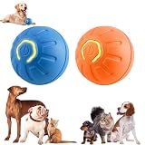 Ruwnii Automatic Electric Interactive Dog Toys Rolling Ball 2 Pack