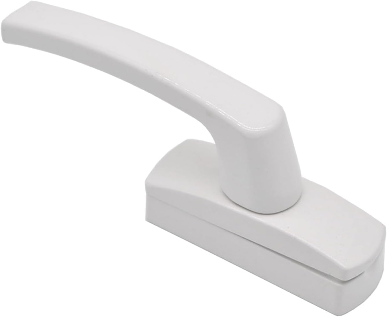 EQQHJL Window Handle Window Locks ， Glass Window Drive Knob Cabinet Bathroom Balcony Pull Household Hardware 66mm, Gray(Bianco,Drive Buckle A)