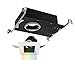 WAC Lighting Aether Square Adjustable Trim with LED Light Engine Flood 50 Beam 3500K White