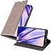 Produktbild Cadorabo Hülle kompatibel mit Xiaomi Mi Mix 2 aus Premium Kunst Leder Flip Klappbare Stoßfeste Magnetische [Standfunktion] [Kartenfächern] Cover Hülle für Xiaomi Mi Mix 2 Tasche in Braun