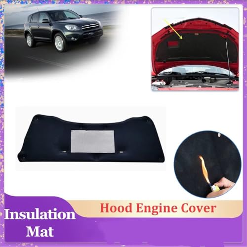 Isolant thermique capot Toyota RAV4 coton insonorisant - 3