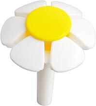 BYUTFA pour Chat Fontaine Remplacement Fleur buse pour tête pour Chiens Rond cubique en Acier Inoxydable Haut Distributeur d'eau Jaune Oran