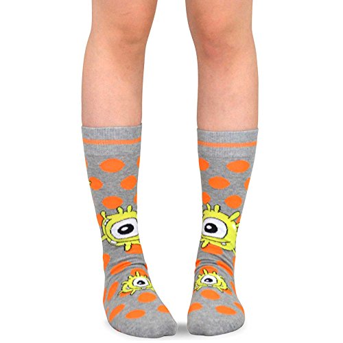 TeeHee Special Holiday 12-Pair Socks with Gift Box for Women and Men (9-11, Fun Halloween-A) - Thumbnail 4