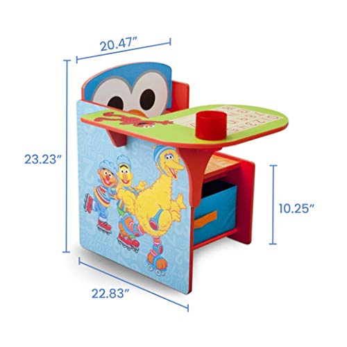 Delta Children Chair Desk With Storage Bin, Sesame Street by Delta Children - Image 4