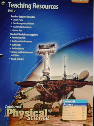 PH CA Focus on Physical Science Teaching Resources Unit 2 (P)