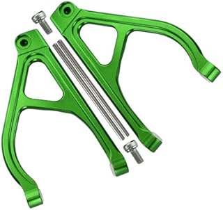GPM for Traxxas 1/16 Mini E-Revo, Mini Summit Upgrade Parts Aluminum Rear Upper Arm - 1Pr Set Green