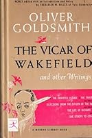 The Vicar of Wakefield and Other writings; (Edited, with an Introduction and Notes, By Frederick W. Hilles B00FYPOG0Q Book Cover