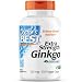 Produktbild Doctor's Best, Extra Strength Ginkgo, 100mg, 120 vegane Kapseln, Laborgeprüft, Pflanzlich, Glutenfrei, Sojafrei, Vegetarisch