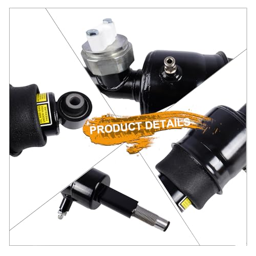 Rear Air Shock Absorber with Hydraulic Fit for Infiniti QX80 2013-2023, for Infiniti QX56 2010-2013 Pair Rear Strut Assembly Replaces 56211-1LA4A, E6211-1LA7A, 56210-1LA4A, E6210-1LA7A by WANKECAR - Used condition - Image 5