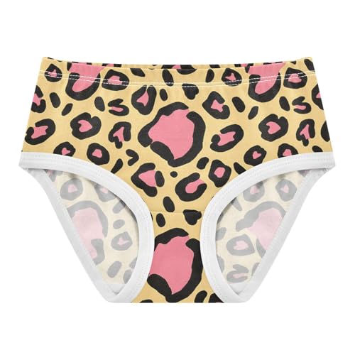 GuoChe Hipster Panties Soft Triangle Panties Toddler Cotton Underwear for Young Girls in Sizes 2T,3T, 4T, 5T, 6Y and 8Y