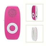 【Fácil de usar】 El reproductor MP3 se compone de 5 botones y 1 interruptor de apagado independiente, permite un fácil manejo pulsando el botón, controle el reproductor de forma más fácil. Y botón de bloqueo / desbloqueo (pulsando el botón M durante mucho tiempo), se puede usar el reproductor MP3 mientras practica deporte o viaja.