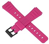  Correa de reloj Casio genuina para F-91WC-4A F 91WC F 91W 91 Rosa 10361903