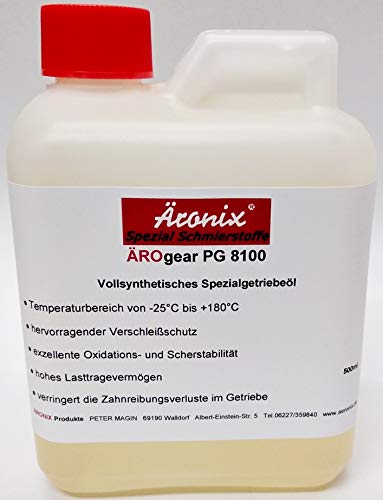 Eronix-transmissieolie ÄROgear PG 8100 transmissieolie voor Hilti TE 7A, 7C, 14,15,16,18,17,22,24,25,35,52,54,55,504,505,60,72,74,75,555,75 ,76,9 2,805,905