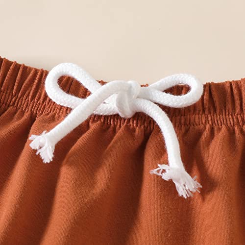 Calça infantil 4 anos de verão manga curta com estampa de sol shorts casuais 2 peças roupa de moleto