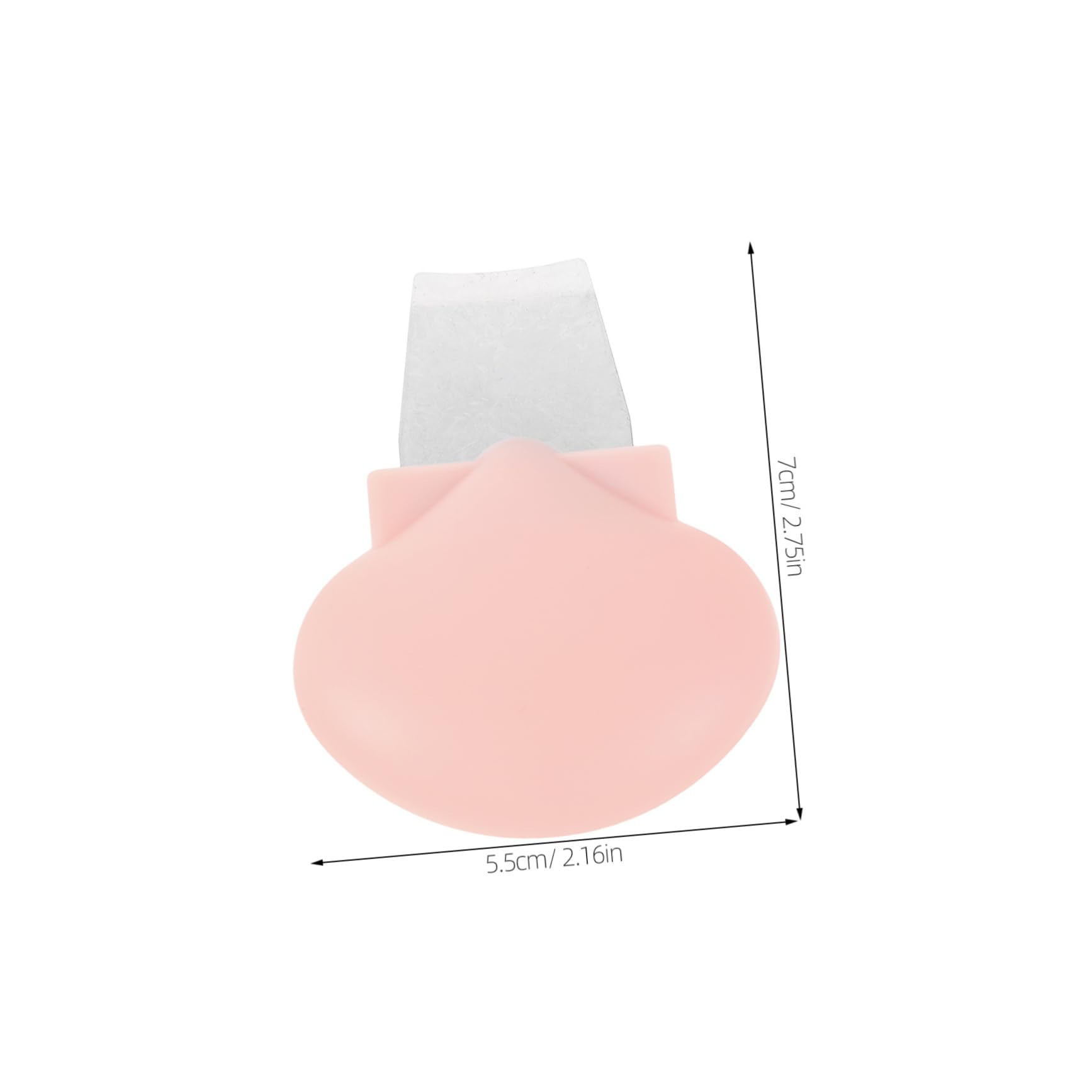 minkissy Portable Remover Tool Face Spatula for Pore Cleansing Exfoliation Skin Cleansing Brush for Women Gentle Nose Scraper for Blackheads Removal