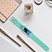 wonlex Band for Samsung Gear Fit2 / Fit2 Pro, Silicone Replacement Watch Bands Strap Compatible with Galaxy Gear Fit2 SM-R360 & Fit 2 Pro for Women & Men (Teal)