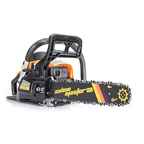 SALEM MASTER 6220G 62CC 2-Cycle Gas Powered Chainsaw, 20-Inch Chainsaw, Handheld Cordless Petrol Gasoline Chain Saw for Farm, Garden and Ranch