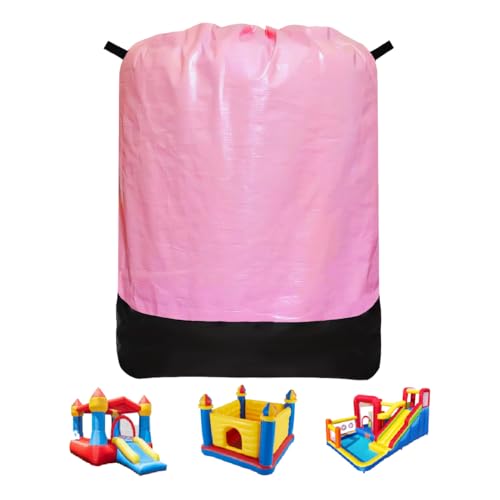 Heavy Duty Water-Resistant Large Inflatable Bounce House Storage Bag-Pink