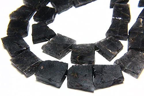 Perles en quartz tourmaliné naturel pour fabriquer ses bijoux bohèmes