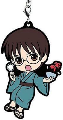 Amazon 一番くじ 銀魂 夏祭りだよ 真選組特別警戒中 G賞 縁日ラバーストラップ 志村新八 単品 アニメ 萌えグッズ 通販