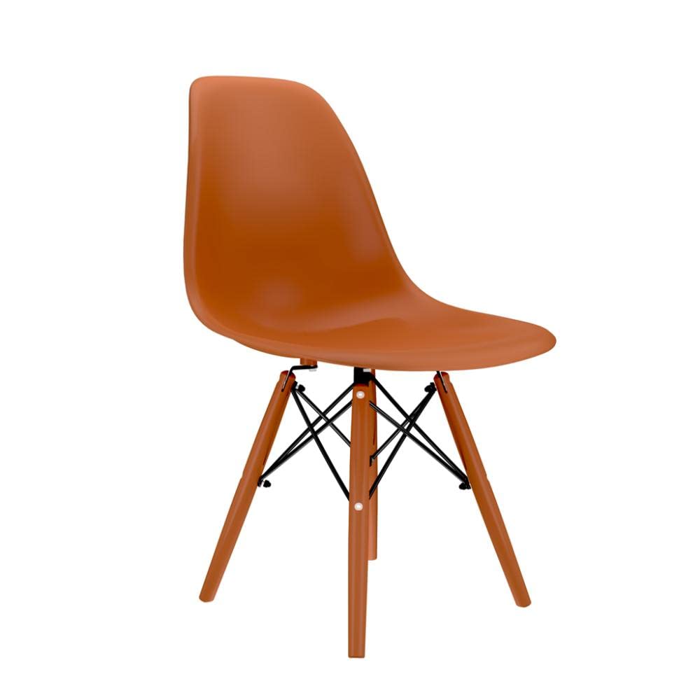 CADEIRA EAMES DSW INJETADO CX 1 - PP TANGERINA | Amazon.com.br