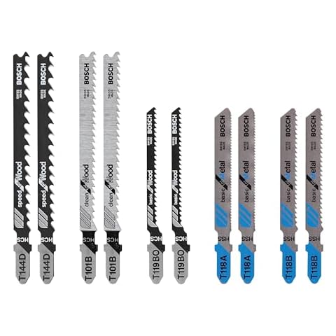 BOSCH T5002 Multi-Purpose Jigsaw Blades Set Cover