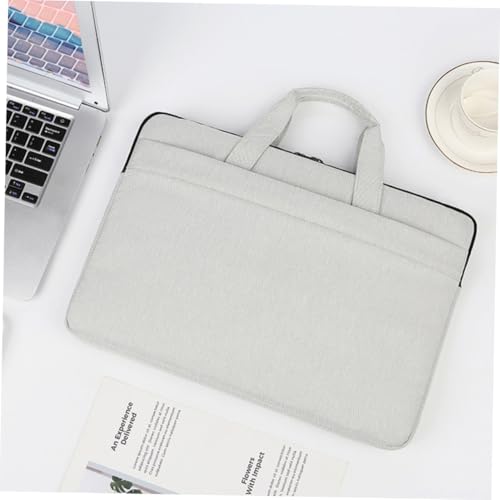 Funda de poliéster para portátil de 14 pulgadas y tablets con compartimentos 7
