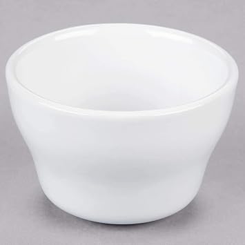 Restaurant Value, Stoneware, Bright White 7.25oz Bouillon Cup, Case of 36