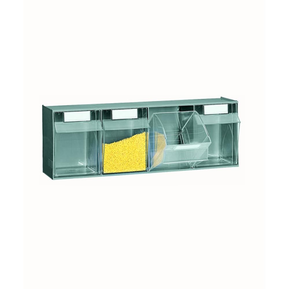 CASSETTIERA PORTA MINUTERIE MODULABILE 4 CASSETTI BASCULANTI PRACTIBOX 600 x 174 x 206h mm