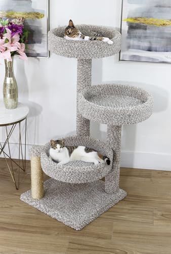 Prestige Cat Trees XXL Heavy-Duty Cat Tree – Extra-Large, Solid-Wood Haven for Big & Multiple Household Cats