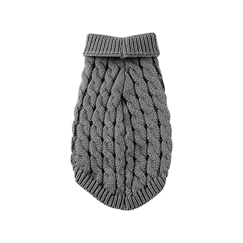 Jagowa Knitted Dog Sweater for Winter Cover