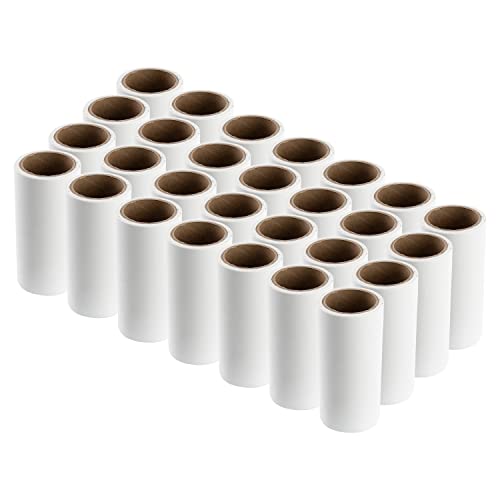 Ikea BASTE - Peças de reposição para rolos de fiapos, autocolantes, autocolantes e descartáveis, cor branca, conjunto de 28 rolos de 60 folhas