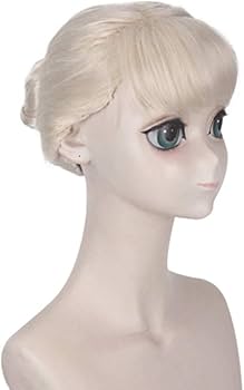 Amazon.co.jp: seikai_cosコスプレウィッグ エルサ 戴冠式 ウィッグ