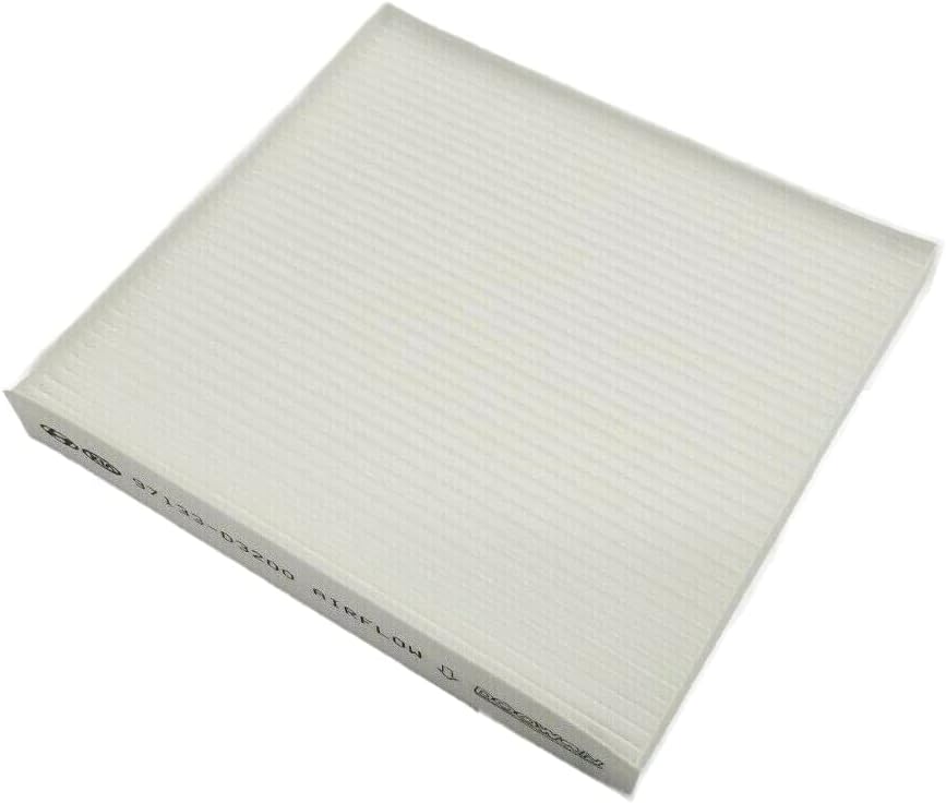 Genuine OEM 97133-D3200 Cabin Air Filter / 97133D3200 for Hyundai Tucson 15-20 Veloster Kona Venue, Kia Sportage 17-20 Soul 20- / Replaces J9H79AK000 97133J9000 K2C79AC000