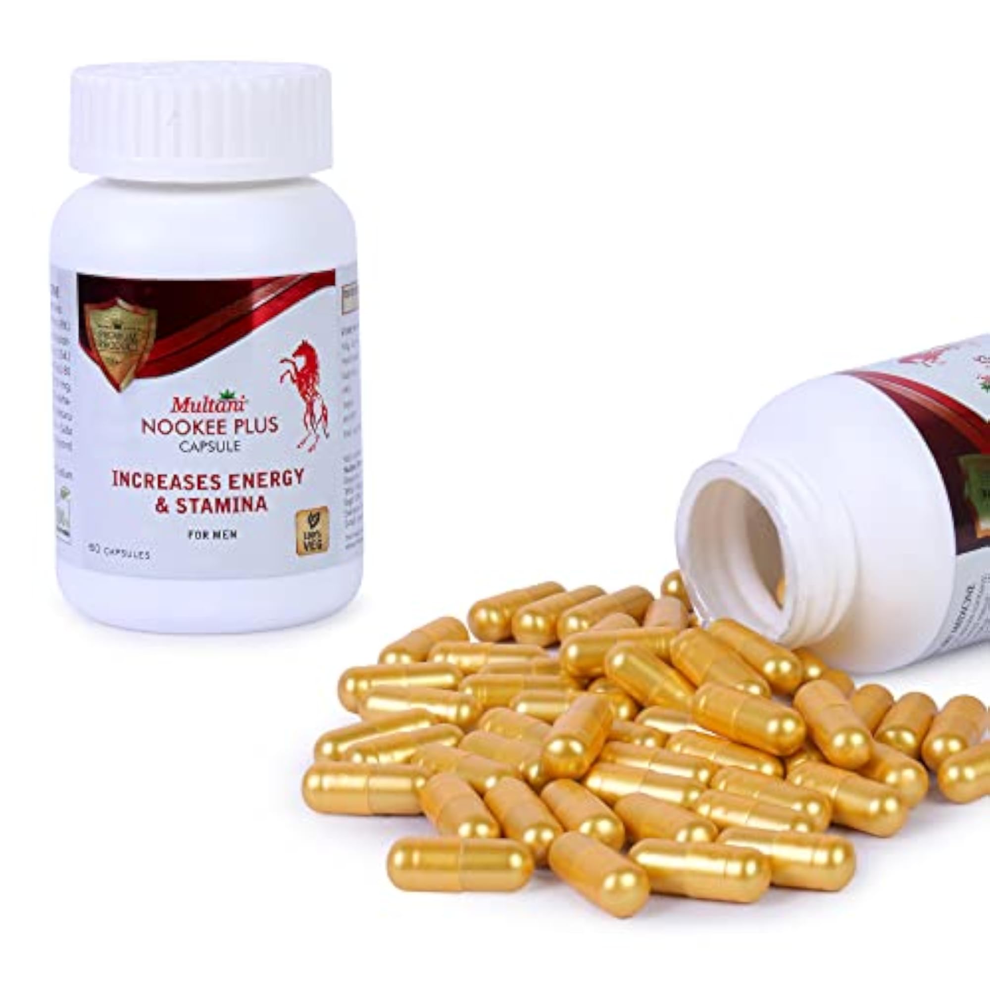 Multani Nookee Plus Capsules for Wellness, 60 Veg Capsules