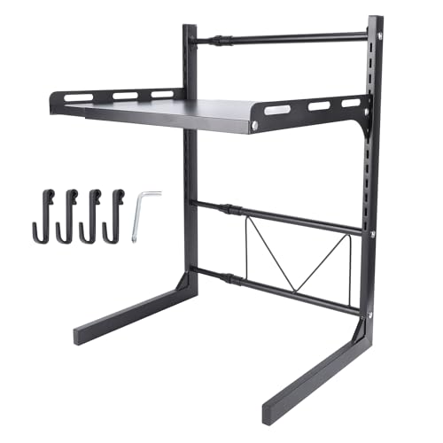 Étagère de four extensible, comptoir, étagère de cuisson en acier au carbone épais avec hauteur et longueur, support spatial