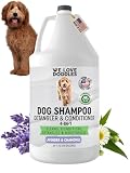 Dog Shampoo Half Gallon, Cleans, Conditions & Detangles, Lavender, 64OZ