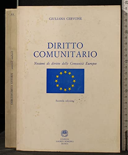 DIRITTO COMUNITARIO